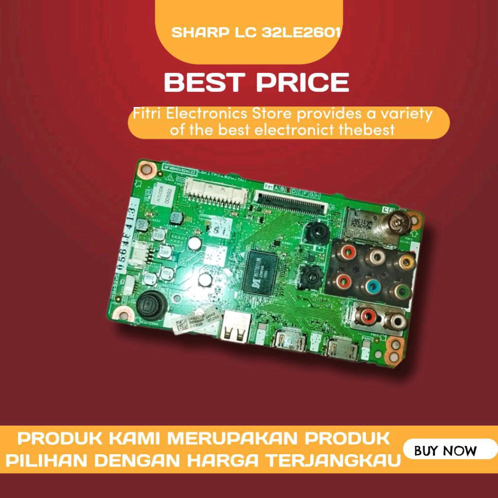 MB/MAINBOARD /MOTHERBOARD /MESIN TV LED SHARP LC-32LE2601/LC-32LE260M
