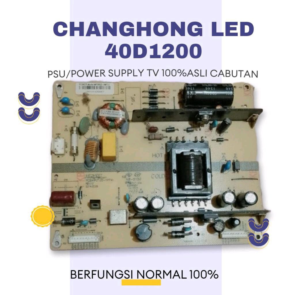 PSU CHANGHONG  LED 40D1200 LED 40D1200 ASLI CABUTAN