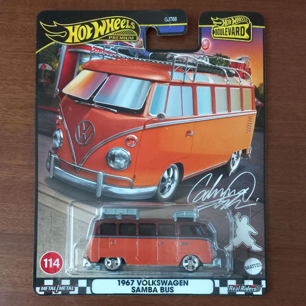 Hot Wheels 1967 VW Volkswagen Samba Bus Boulevard 114