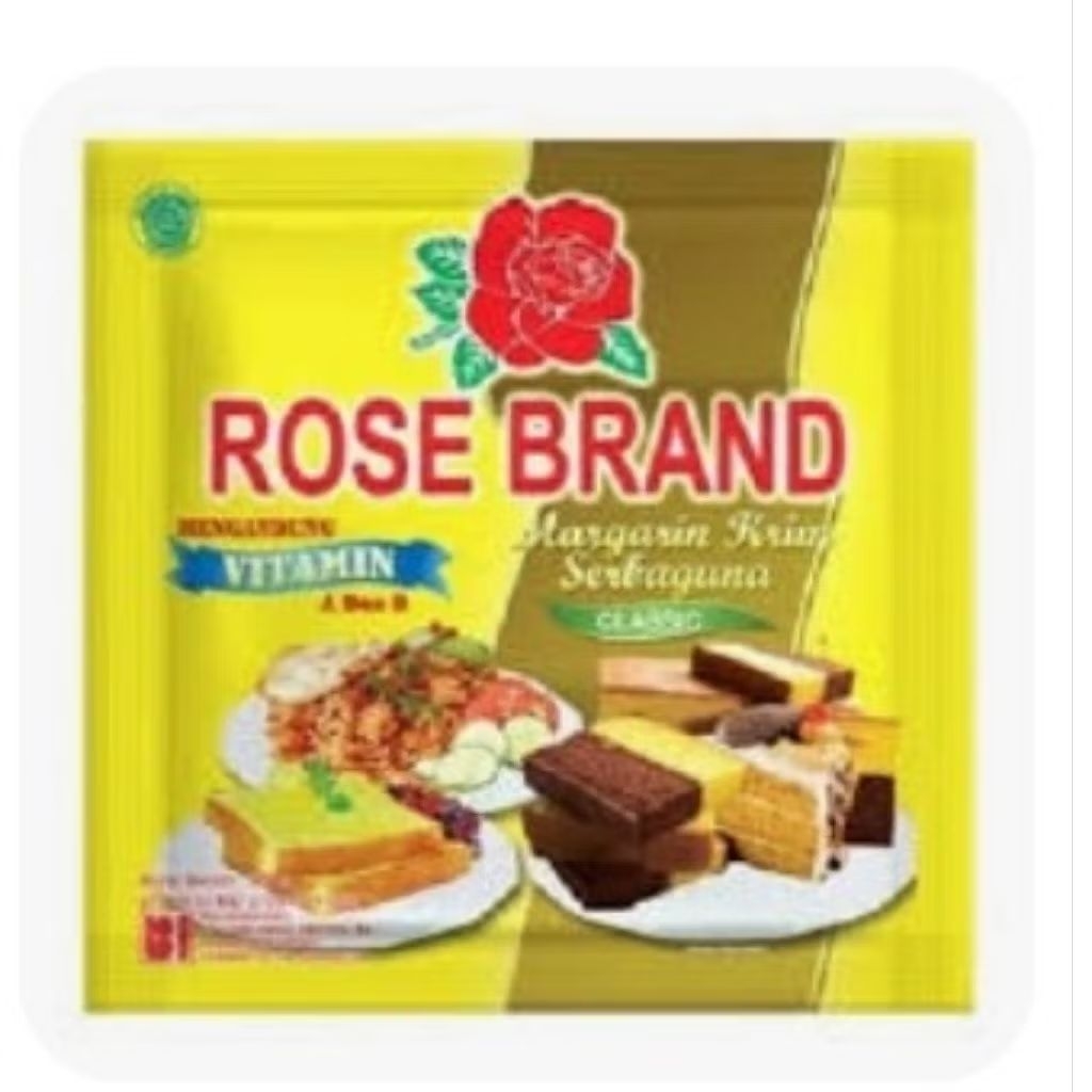 Margarin Serbaguna Rose brand