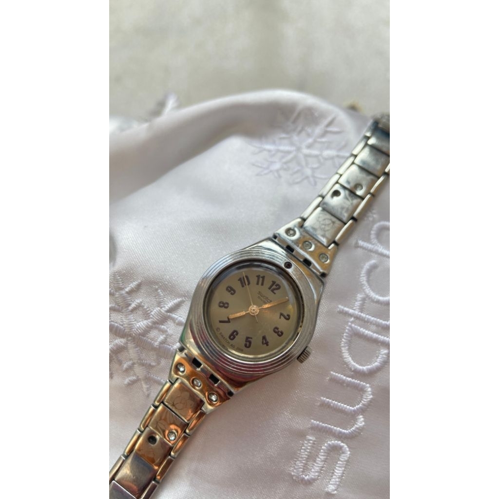 Vintage Lady Swatch Irony Gradino (YSS300G) stainless steel