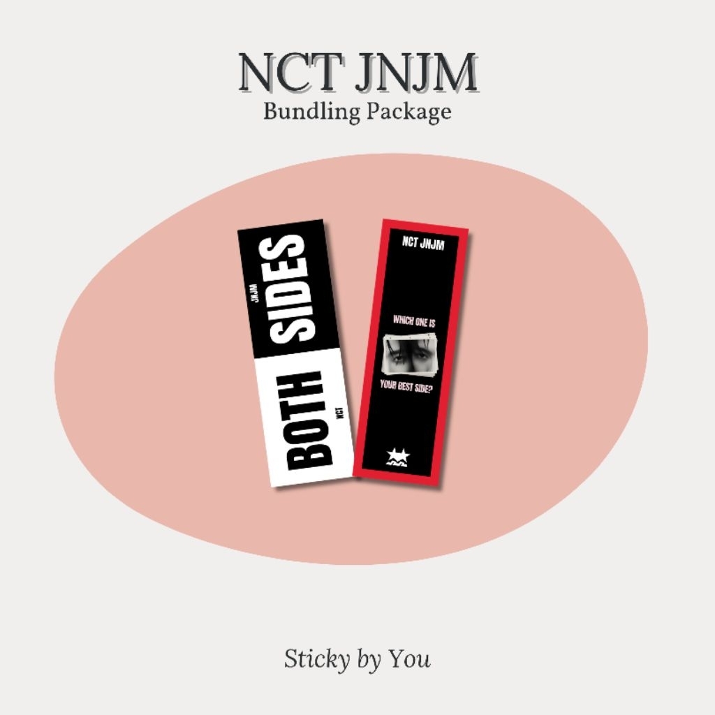[NEW PRODUCT] NCT JNJM Bundling Package - Sticker Pack, Bookmark (Pembatas Buku), & Mini Photostrip 
