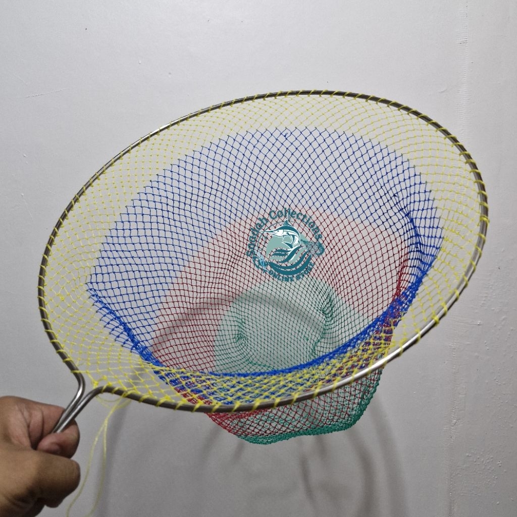 Jaring ikan wader dll serok ikan kecil lubang kecil ring stainles 40cm