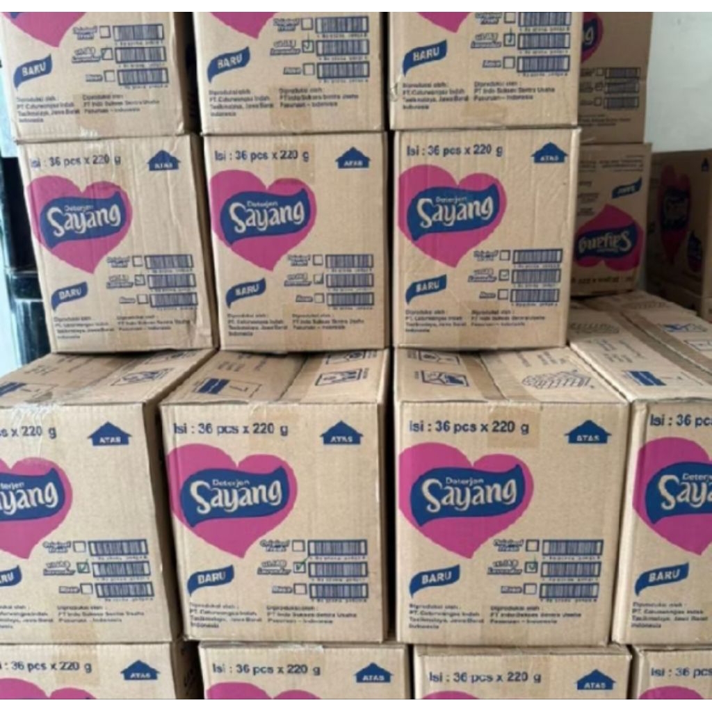 Detergent Sayang 1 Dus isi 36pcs