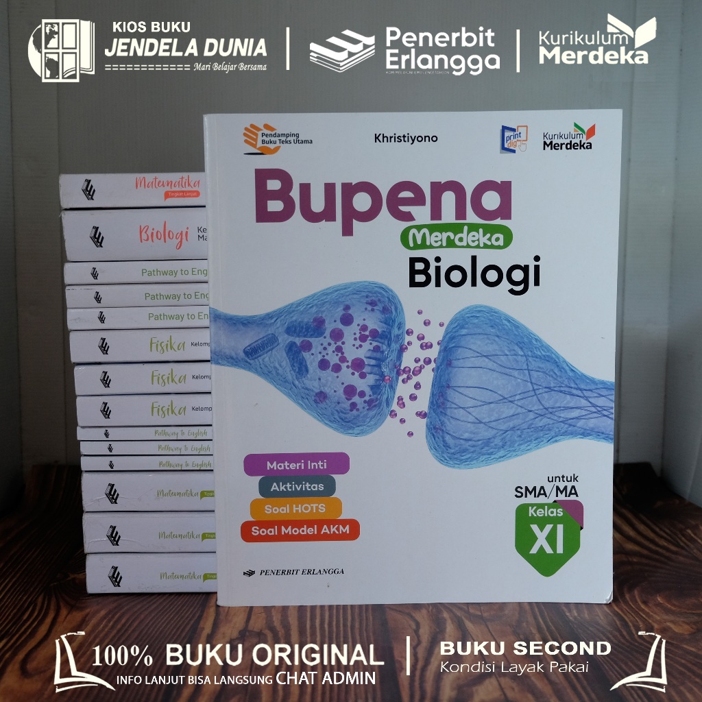 Bupena Merdeka Biologi Untuk SMA / MA Kelas XI (Sebelas)