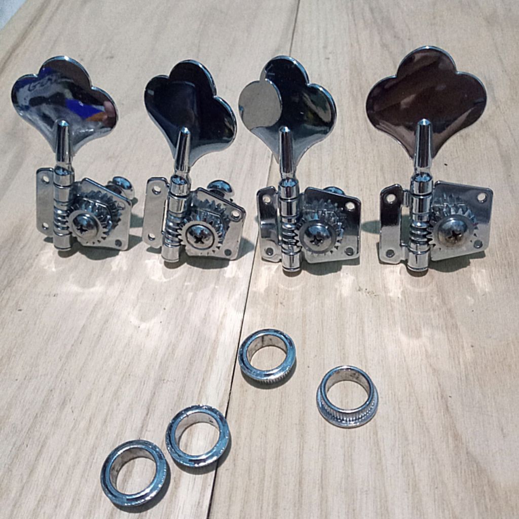 dryer jazz bass chrome kanan ori 1 set