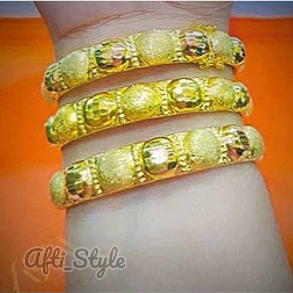 Gelang Rica 10 Gram Paduan Cubic Zircon Elegan Anti Iritasi