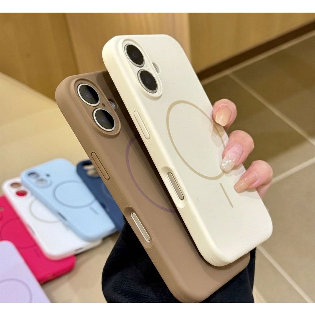 Case pelindung kamera Magsaf* bludru for iphone 13 14 pro promax TP54 CU