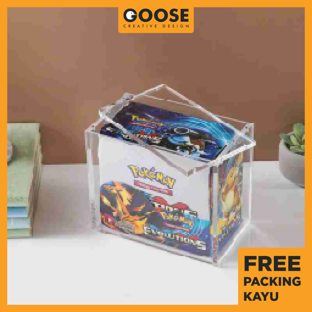 Box Akrilik Pokemon Magnet | Box Akrilik Pokemon custom | Box Organizer akrilik