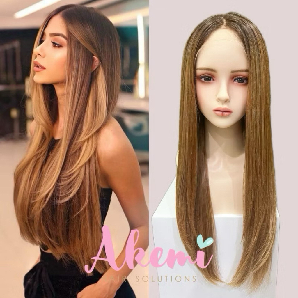 READY WIG AKEMI OMBRE GOLDEN BROWN