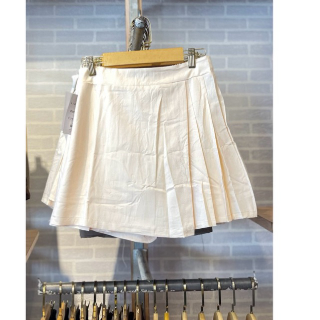 20088 MINI SKIRT PLISKET ROK PENDEK WANITA
