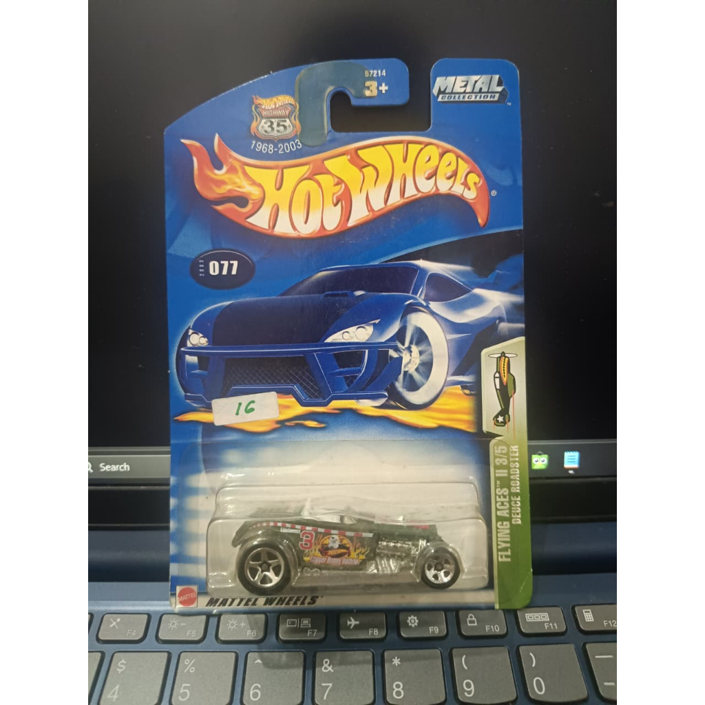 Hot wheels Deuce Roadster Flying Aces diecast