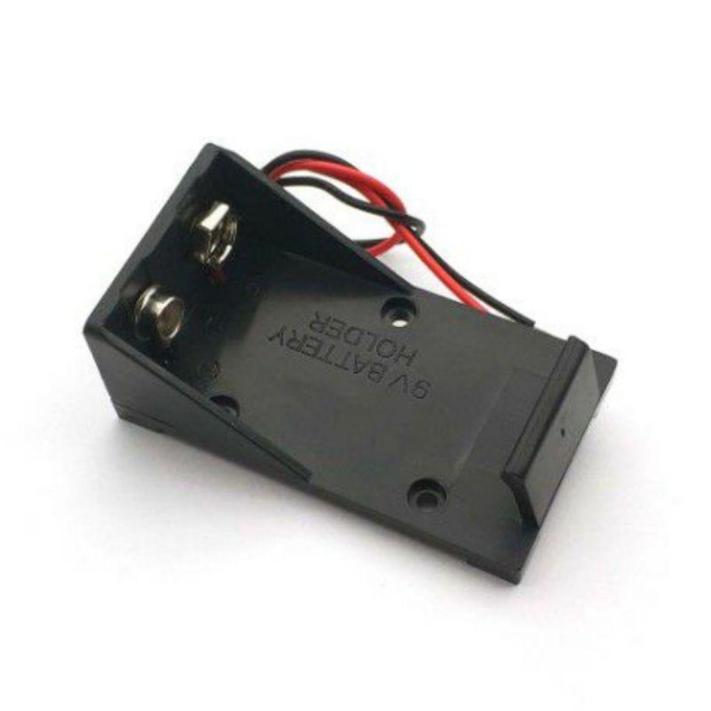 Battery Case 9V Case Baterai 9V Tempat Baterai 9V Holder Baterai 9V Dudukan Baterai 9 Volt