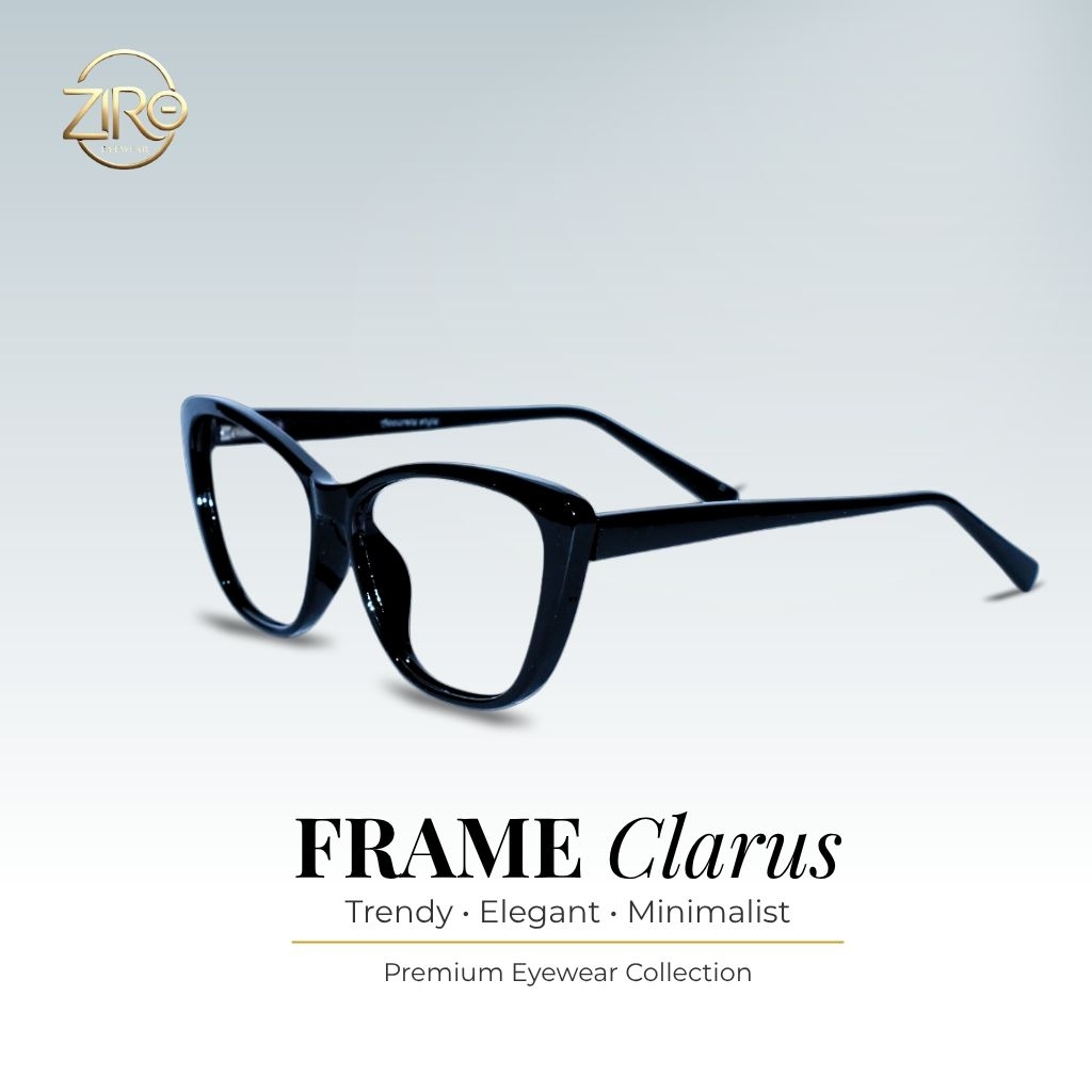 Ziro - Frame Kacamata Cat Eyes Clarus