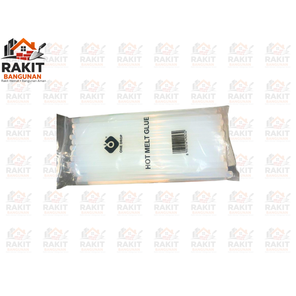 Lem Bakar Hot Melt Glue Stick One drop - Isi Ulang Besar1 KG, Mudah Digunakan, Warna Bening