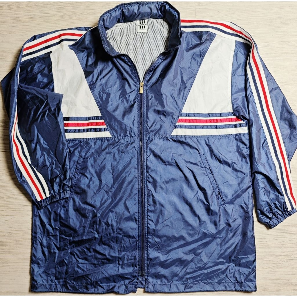 Jaket Adidas Vintage Hidden Hoodie Outdoor Jacket Windbreaker Hangout Running Motoran Sport Branded