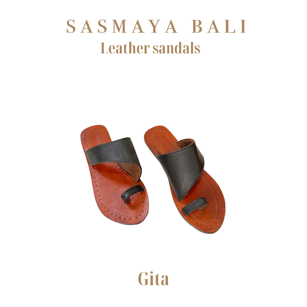 Sasmaya Bali Sandal Wanita Kulit Asli Gita