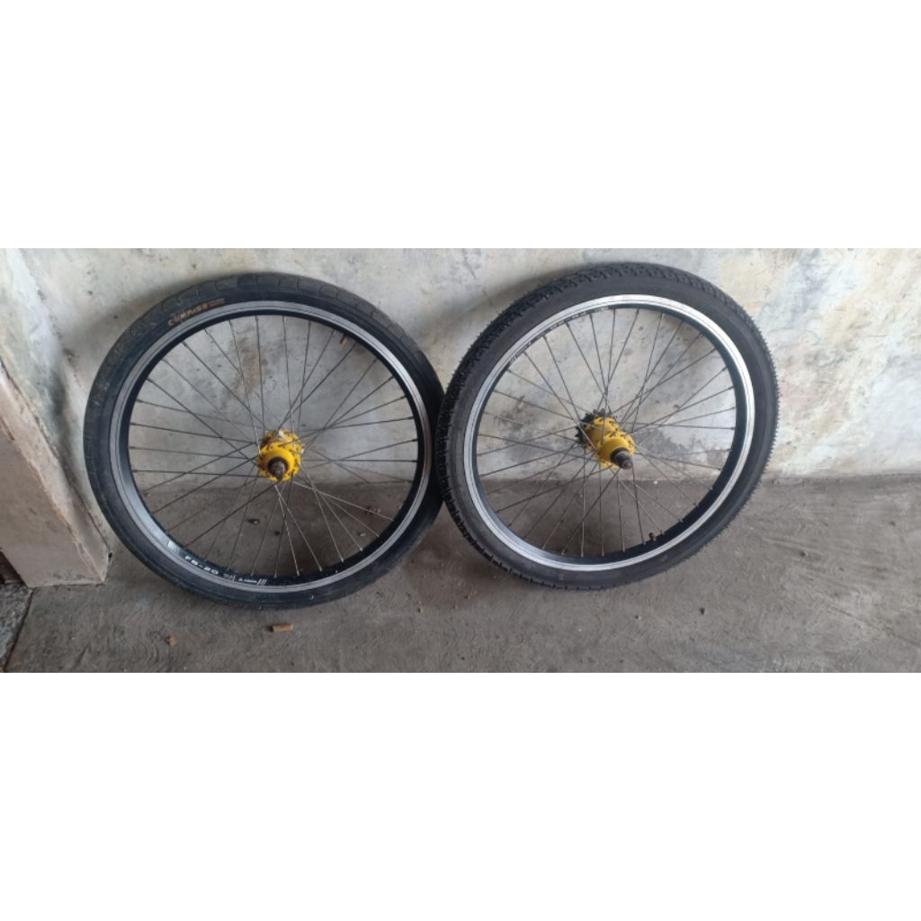 whelset bmx 20"  bearing aloy