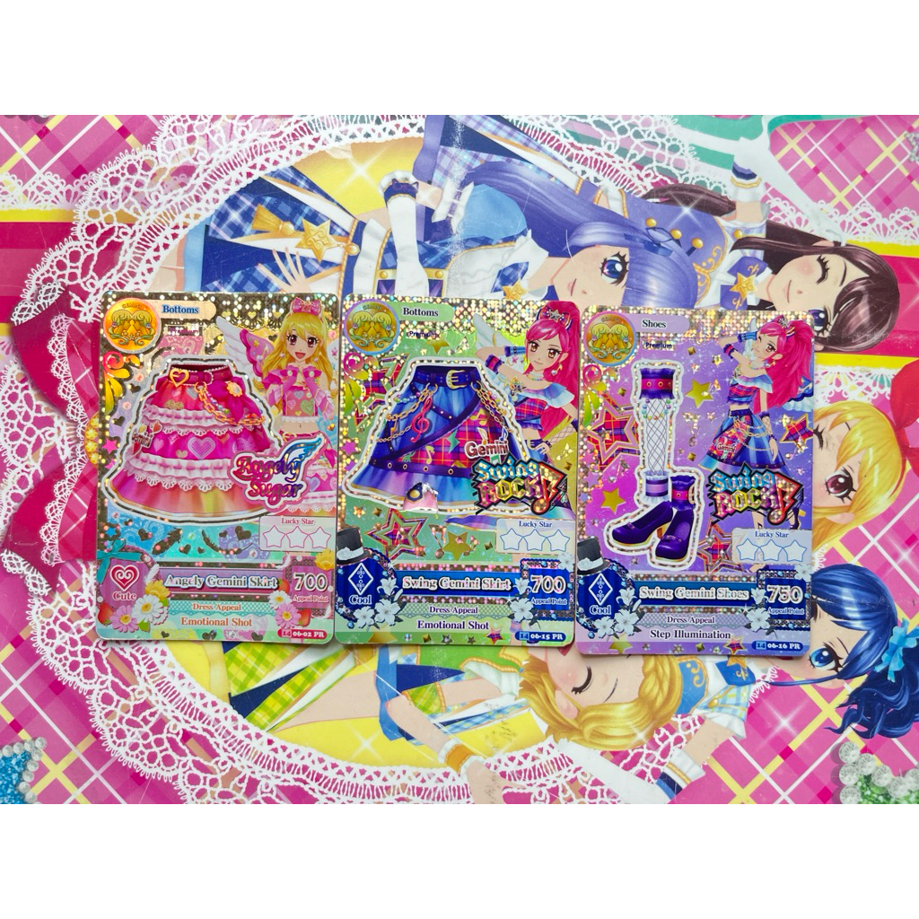Kartu Aikatsu Premium Ichigo Hoshimiya Seira Otoshiro 2 Wings Unit Consellation Zodiak Swing Gemini 