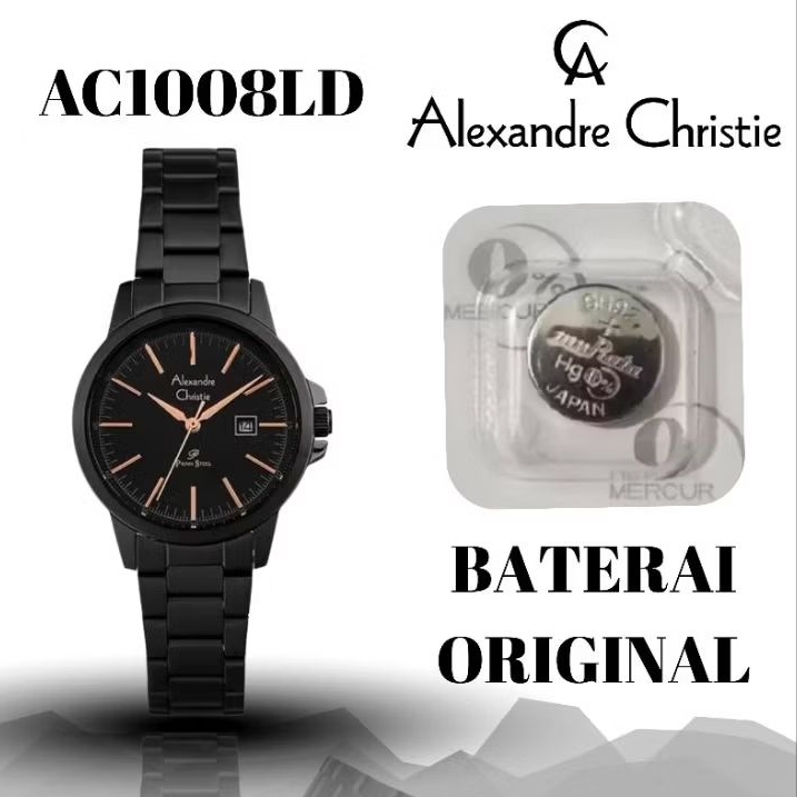 Baterai Jam Alexandre Christie Type AC1008LD/MD Original