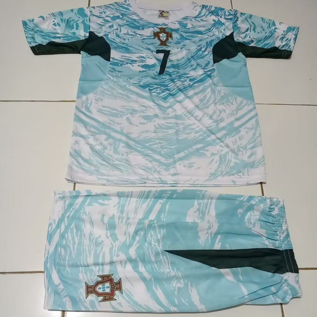 Jersey ronaldo Portugal anak premium