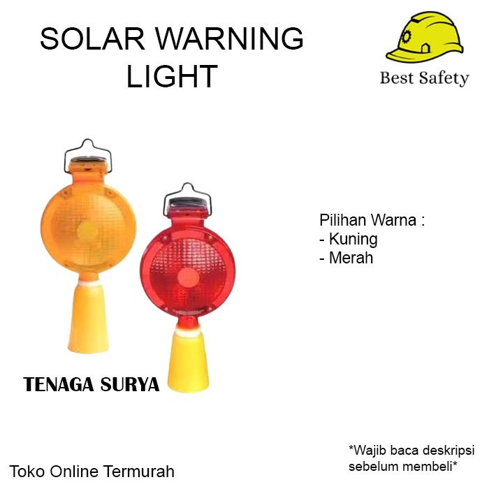 Solar Warning Light Traffic Cone / Traffic Cone Lamp