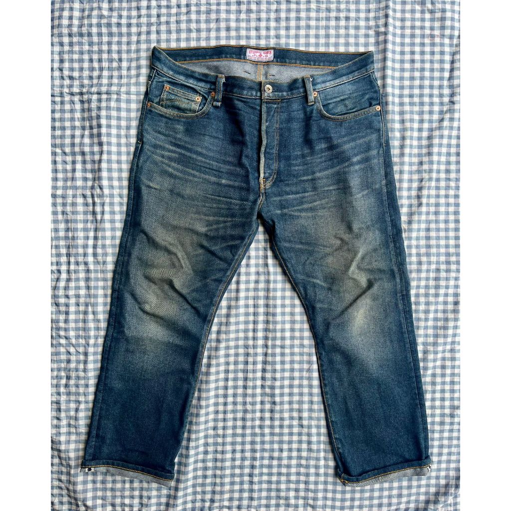 Sage denim Eternal series - Washed non selvedge - size 36