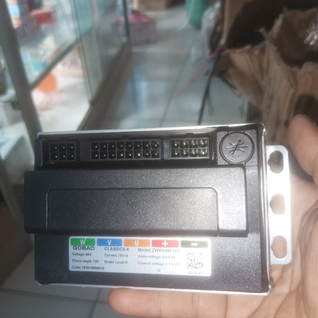 CONTROLLER SEPEDA LISTRIK UWINFLY PNP MODEL ZWK048018A