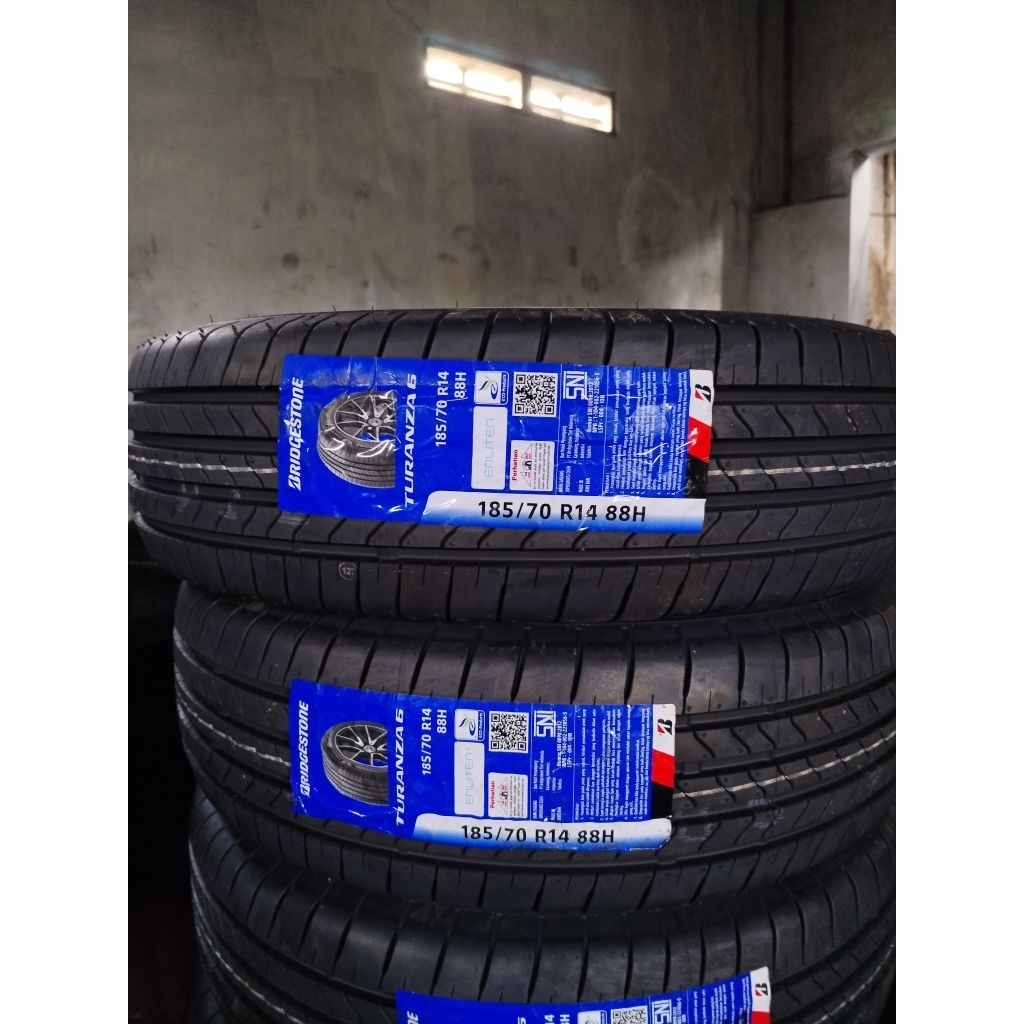 Ban standar Avanza Bridgestone Turanza6 185/70R14