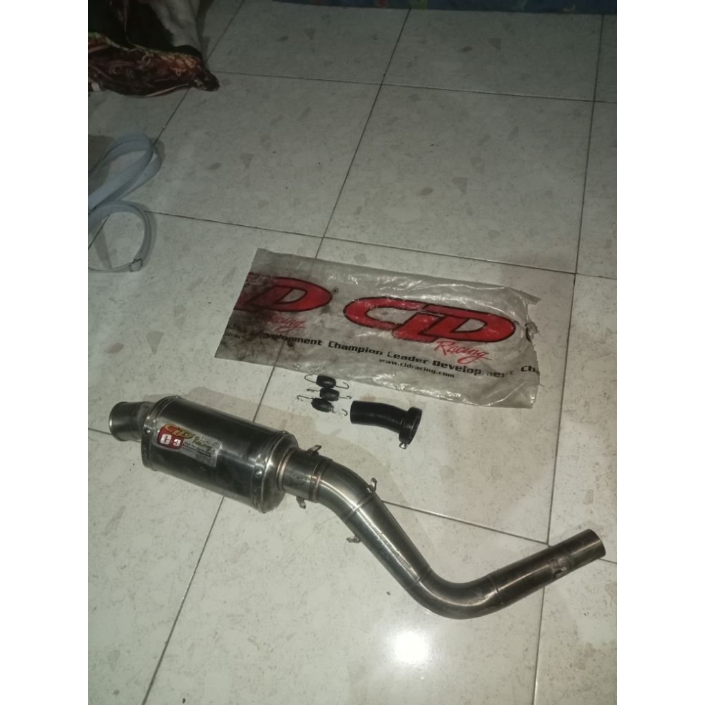 knalpot cld C3 ori beat karbu