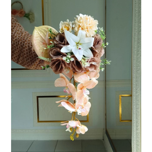 [HsLapak] HAND BOUQUET WEDDING / HANDBOUQUET /BUNGA TANGAN PENGANTIN WEDDING / HAND BOUQUET / HANDBO