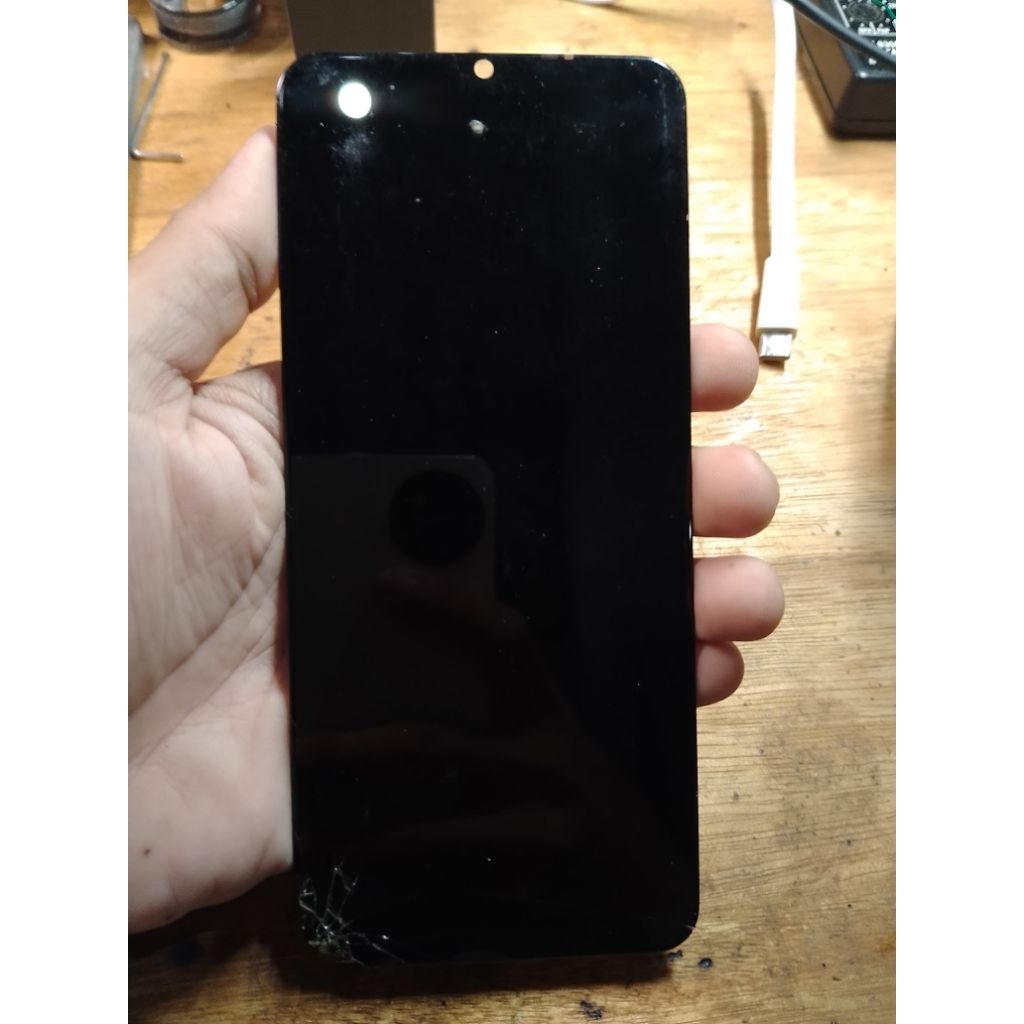 lcd vivo y12s original copotan