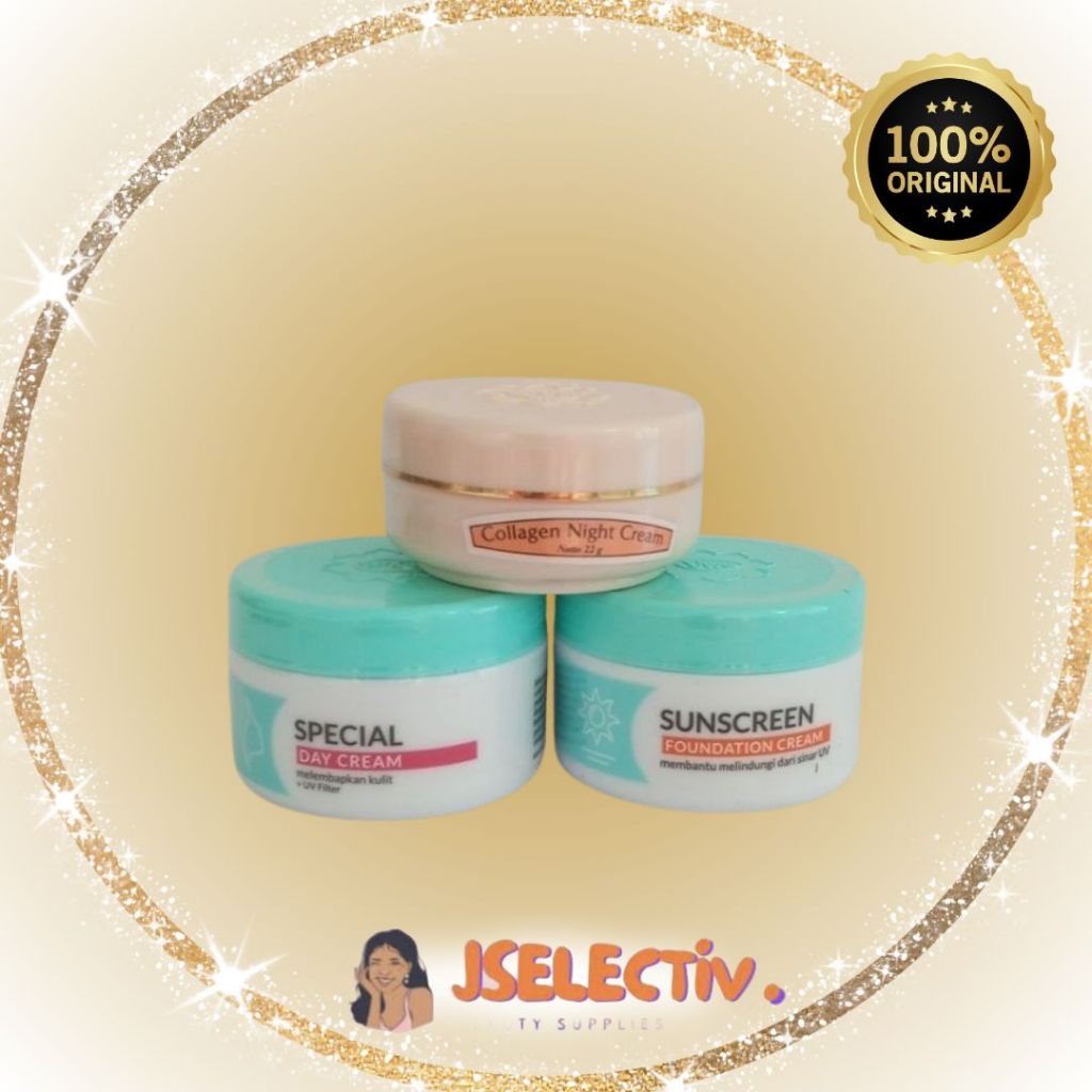 VIVA BASIC SKIN CARE - LENGKAP // JSELECTIV X JHON KOSMETIK // Moisturizer Cream / Collagen Night Cr