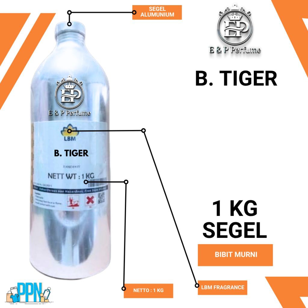 Bibit Parfum - B. Tiger by LBM Fragrance Oil