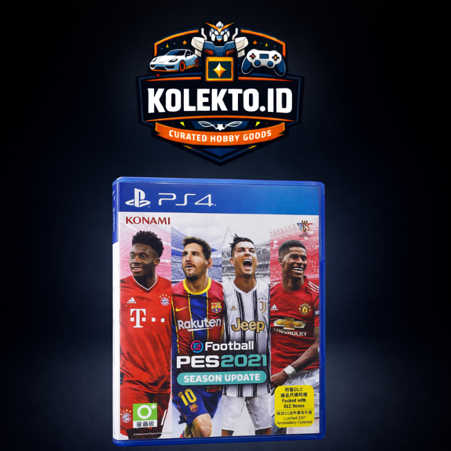 PS4 eFootball PES 2021 Season Update Original Kaset Game PS4 PES 2021 Murah Siap Kirim