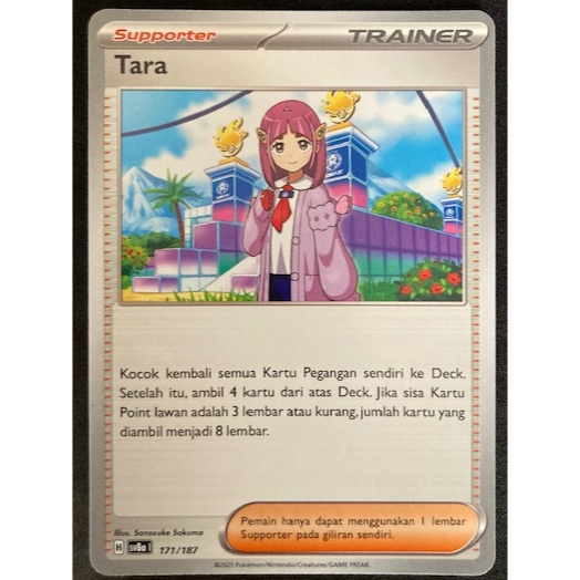 Kartu Koleksi TCG Pokemon Tara 171/181 Jepang atau Indonesia