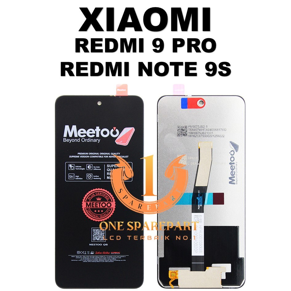 LCD TOUCHSCREEN  REDMI 9 PRO / REDMI NOTE 9S ORIGINAL 100%