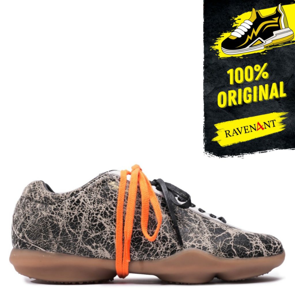 WANDER ETC Wayfinder Marble Black ORIGINAL - Sepatu Sneakers Kasual Klasik Pria/Wanita