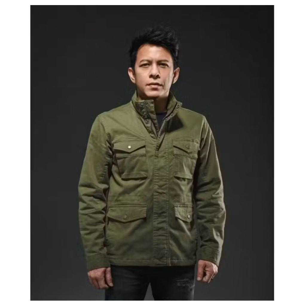 Jaket Parka Ariel Noah Army dan Hitam