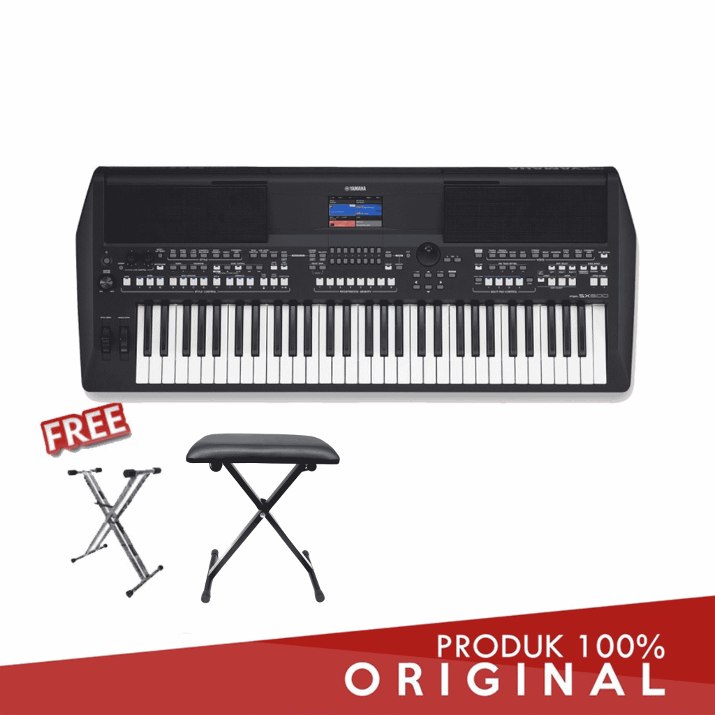 YAMAHA PSR SX-600 / SX600 / SX 600 FREE STAND KEYBOARD
