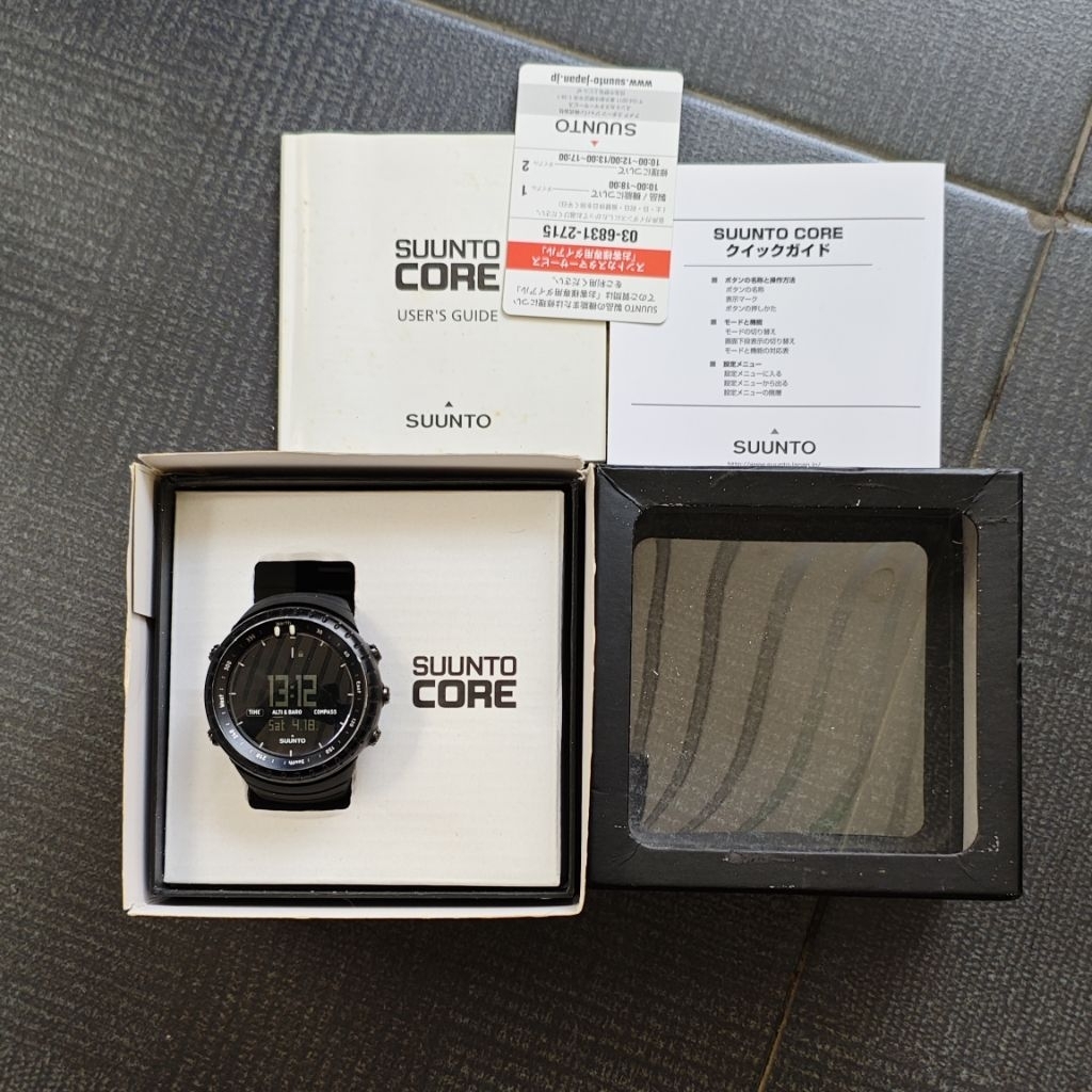 SUUNTO CORE ALL BLACK MILITARY