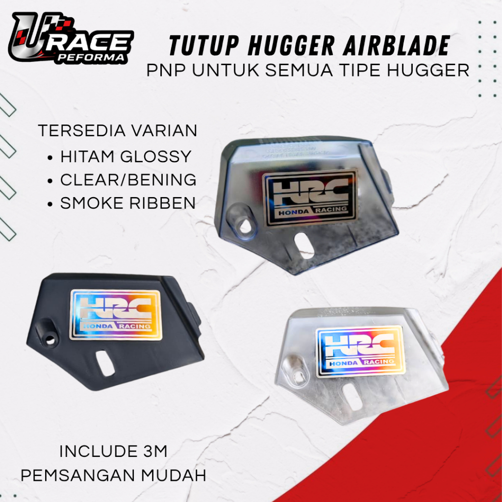 TUTUP HUGGER HRC TUTUP RESERVOIR HUGGER EMBLEM HRC HUGGER AIRBLADE
