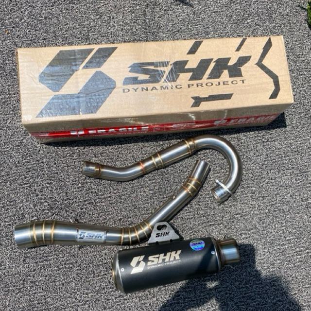 Knalpot  Kolong Atas CRF,klx,Dtracker Original Shk DYNAMIC
