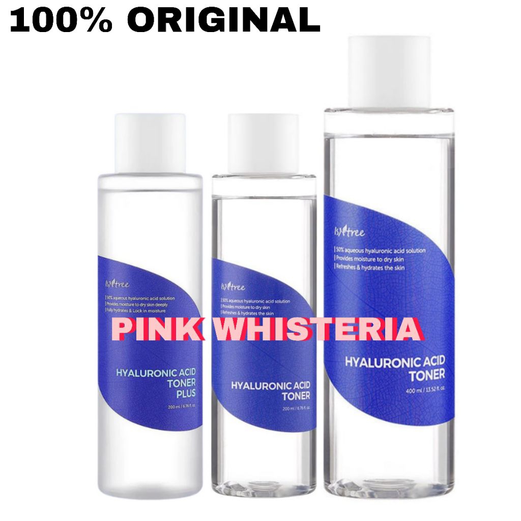 [ORIGINAL] ISNTREE Hyaluronic Acid Toner / Plus 200ml / 400ml