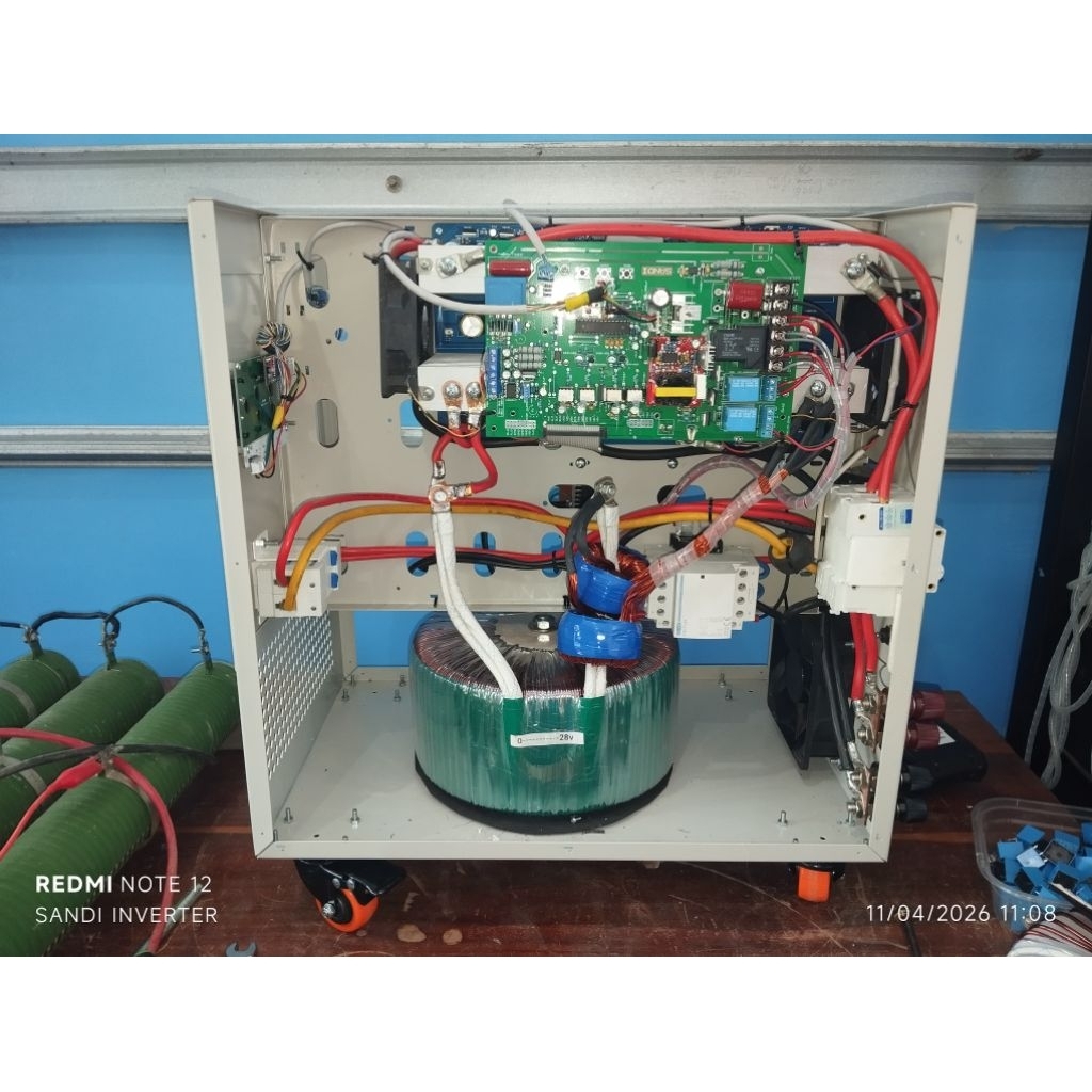 Solar inverter PLTS 12.5kva Portable