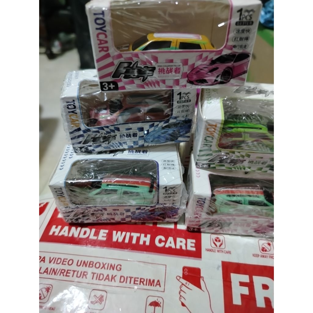 Mobilan Mini Mainan Anak Kemasan Kardus