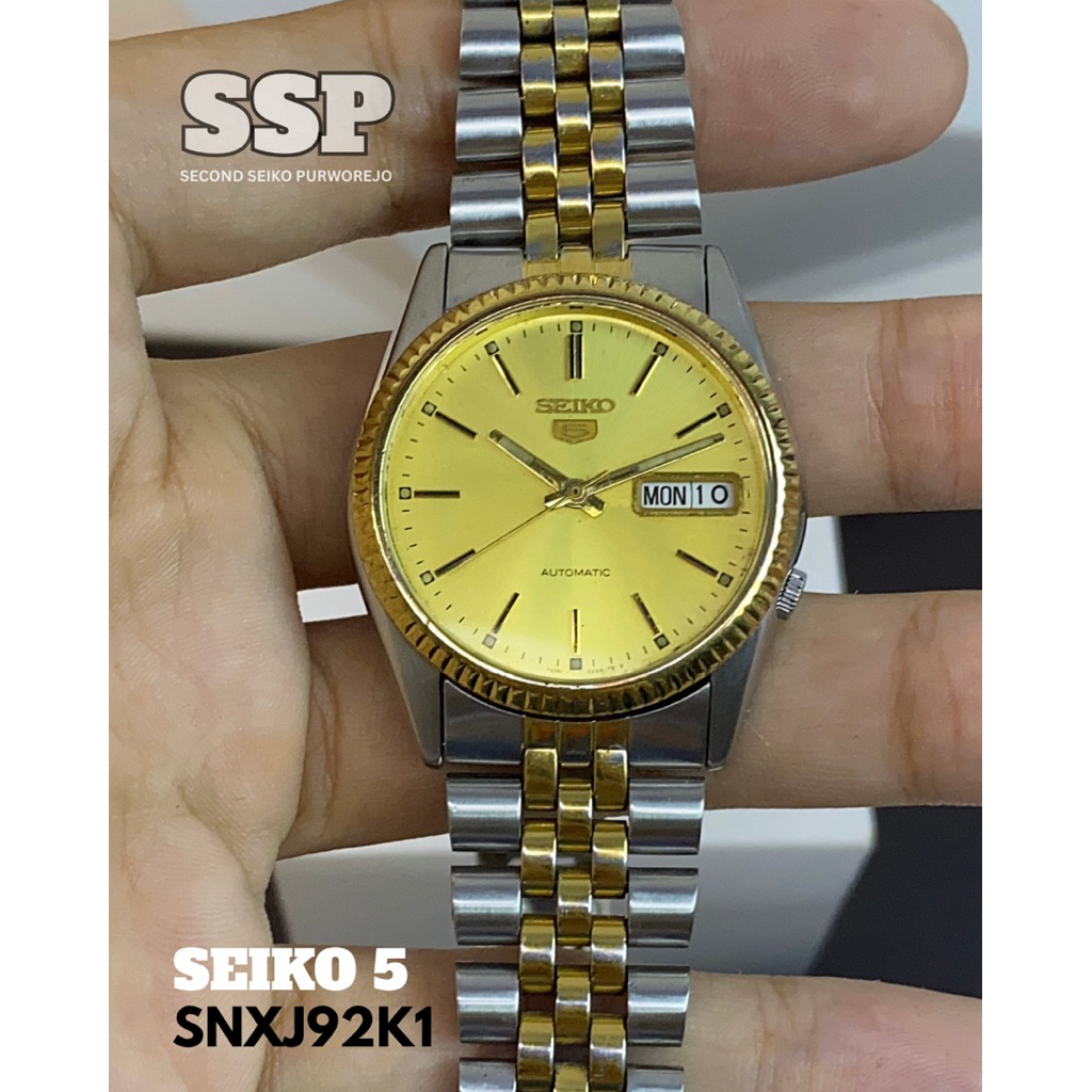 Seiko 5 AUTOMATIC DATEJUST SNXJ92K1