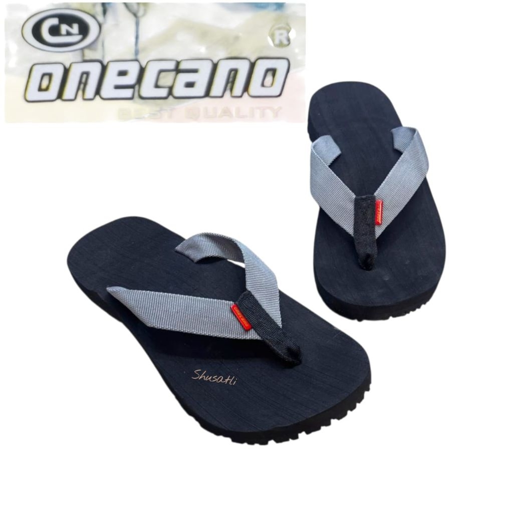 Sandal jepit pria one cano original sendal outdoor sandal fashion sandal tali pria terbaru sendal di