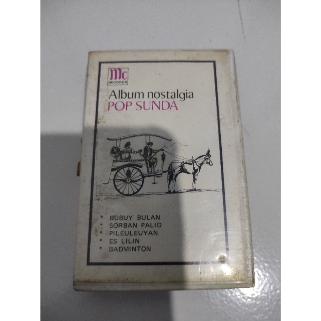 kaset pita nostalgia pop sunda