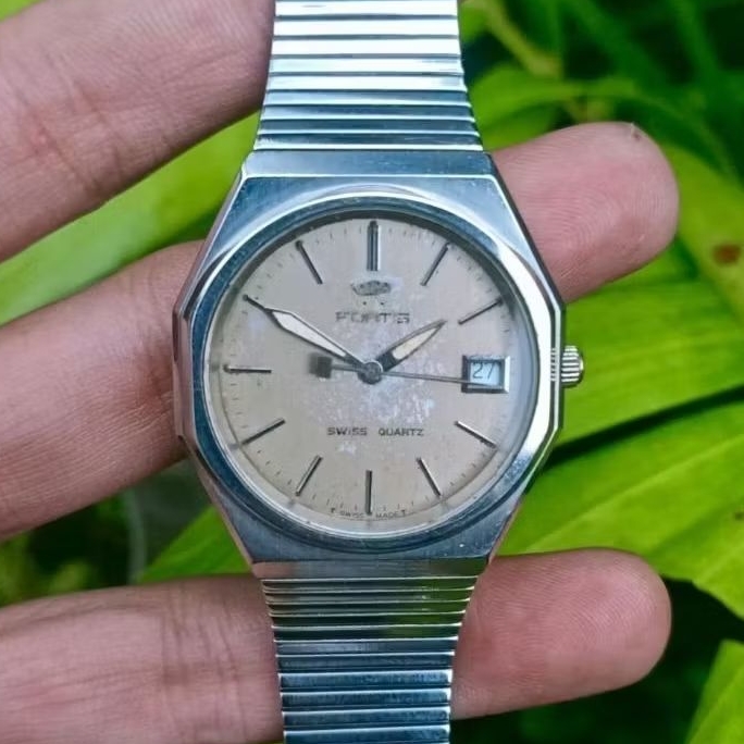 Jam Tangan Fortis Swiss Quartz Original